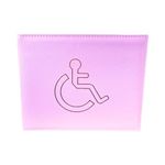 Requisite Needs Disabled Blue Badge and Timer Holder Wallet Protector Disability Parking Permit Holder (Baby Pink)