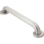 Moen R8924P Home Care 24-Inch Concealed Screw Bath Safety Bathroom Grab Bar, Peened