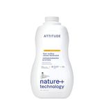 ATTITUDE Floor Surface Cleaner for Tile and Wood, EWG Verified, Streak-Free, Vegan and Cruelty-free Household Cleaning Products, Citrus Zest, 1.04 Liters