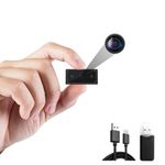 Hidden mini camera-security spy surveillance camera-pet/child/nanny security camera-compatible with 512G,featuring motion detection,automatic night vision and loop recording,suitable for home/office