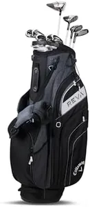 Callaway Golf Women's REVA Complete Golf Set (Right, 11 Pieces (Regular) Stand Bag, Black)