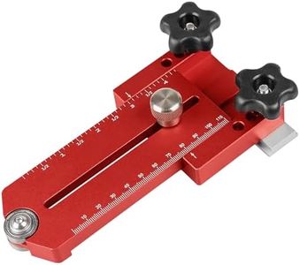 Guide de gabarit de scie à table long et fin pour répéter les coupes de bande étroite, fonctionne avec les scies de table, les routeurs, les scies à ruban – Version étendue