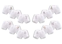 THE BABY COMPANY- White Colored Bloomer/Brief/Panty for Girls & Boys, Very Soft & Comfortable Fabric (5-6 Years) (Pack of 12)