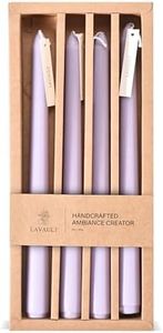 Lavault Tapered Candles Long Pole - Tall Candle Sticks - Aromatherapy Candle - Relaxing Natural Soy Wax Candle - Scented Taper Candles for Home, Kitchen, or Wedding Decorations - Flourish Tea Aroma