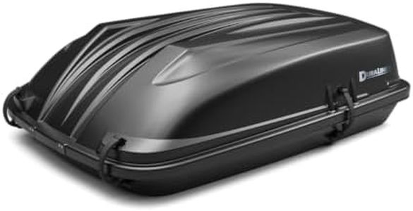 DuraLiner Rooftop Cargo Carrier for Cars - Waterproof Hard Shell Roof Top Mount Car Storage - Universal Fit - Easy Installation - 20 Cubic Ft - 110 Lb Capacity - Made in USA