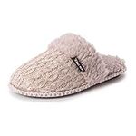 MUK LUKS Women's Frida Scuff Slippers, Fairy Dust/Ivory, 5-Numeric_6