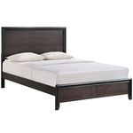 Modway Madison Bed Frame, Queen, Brown