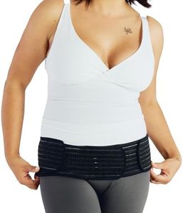 Belly Bandit Women's Maternity 2-in-1 Hip Bandit, Maternity Belly Support Band & Hip Wrap, XS-M, Black