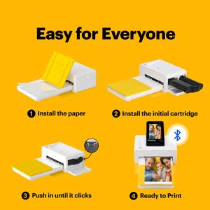 KODAK Dock Plus Photo Printer Bundle – Portable Instant Printing