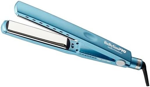 BaBylissPRO Nano Titanium Professional Extended 1.25" Ionic Flat Iron