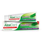 AloeDent, Sensitive Aloe Vera Toothpaste with Fluoride , Natural Action, Vegan, Cruelty Free , SLS Free, Soothing, Healthy Gums , 100ml