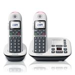 Motorola CD5012 CD5 Series Digital Cordless Telephone with Answering Machine (2 Handsets)