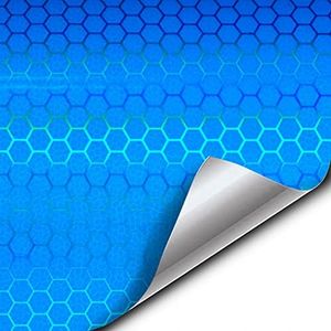 VViViD Bio HEX+ Air-Tint Headlight Vinyl Roll (12" x 60", Micro Blue)