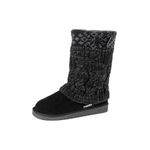 MUK LUKS Women's Cheryl Fashion Boot, Black, 10