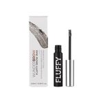 WUNDERBROW Fluffy Brow Wax, Vegan and Cruelty-Free Eyebrow Wax With a Waterproof Long Lasting Hold, Enriched with Jojoba and Argan Oil (Taupe-Grey)