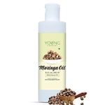 Young Chemist Pure Moringa Oil for Hair Growth & Face Glow - 250ml, Organic, Cold-Pressed Oil for Radiant Skin & Healthy Hair