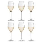 Libbey Iduna Wine Glass 34 cl - Set of 6 - Classic Design - Dishwasher Safe