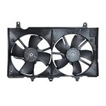 TYC 621810 Cooling Fan Assembly Compatible with 2007-2008 Nissan 350 Z, Black