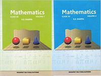 R D SHARMA MATHEMATICS CLASS 12 SET OF VOL I & II 2018 EDITION S CHAND