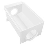 GRGTHDS W10850492 Ice Bucket,Fit for Whirlpool Amana Maytag Kenmore Refrigerator,Ice Container W10670844 W10138193 AP5989704 PS11731153 4378073 EAP11731153