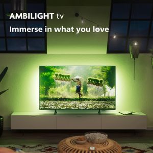 Philips 50" Ambilight 4K LED Smart TV – Titan OS, Dolby Atmos, Alexa