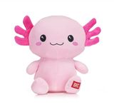 Kawaii Kuties 9.5" (24cm) Kai the Axolotl Squishy Soft Plush Toy