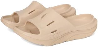HOKA ONE ONE Unisex-Adult Ora Recovery Slide 3 Sandal, Shifting Sand/Shifting Sand, 14 Women/12 Men
