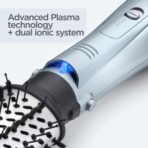 BaByliss Hydro-Fusion Hair Dryer Brush – Ionic Hot Air Styler