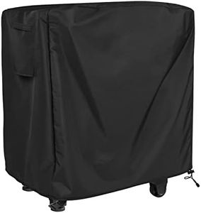 Portable Outdoor Table Cover, Fits 32 Inch Keter Unity Portable Outdoor Table,420D Tear-Resistant, UV Resistant, All Weather Protection, Waterproof Outdoor Preptable Cover,Black(35"L x 24"W x 35"H)