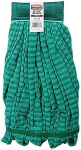 Rubbermaid Commercial Web - Mopa de tubo de microfibra, 5" Medium, verde, 1