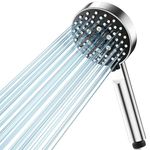 Shower Head, Magichome High Pressure Shower Head with 5 Spray Modes, Turbocharged Design Powerful Shower Heads for Low Water Pressure