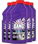 Cillit Bang 3-in-1 Power Cleaner Odour Stop Drain Unblocker Gel, Drain Cleaner For Kitchen Sink Drains, Bathroom Showers, Baths & Basins (Pack of 5)