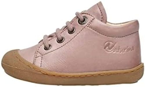NATURINO Cocoon-Chaussures Premiers Pas en Cuir, Rose 20