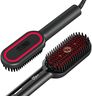 TYMO Ionic Plus Hair Straightener Brush - For Long and Thick Curly Hair, Straightening Brush with Dense Bristles, 16 Temps For All Hair Types, 10 Million Ions, Heating Brush Straightener for Women.