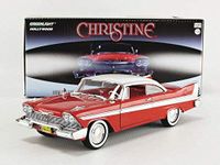 1958 Plymouth Fury Red Christine (1983) Movie 1/24 Diecast Model Car by Greenlight 84071