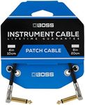 BOSS Stage and Studio Patch Cable, 4 Inches (BPC-4)