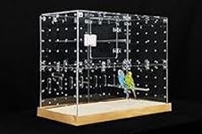 GuineaLoft ™ Acrylic Bird Cage (Mod