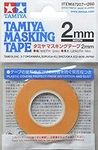 TAMIYA America, Inc Masking Tape, 2mm, TAM87207