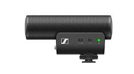 Sennheiser Consumer Audio Professional MKE 400 Directional On-Camera Shotgun Microphone with 3.5mm TRS and TRRS Connectors for DSLR, Mirrorless & Mobile, Black (508898)