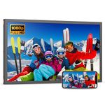 21.5 inch Digital Photo Frame- 32GB Large Digital Picture Frame, Auto- Rotate, Light Sensor, Synchronize Smartphone Screen, Easy to Share Photos by Email or App, Slideshow, Gifts for Grandparents