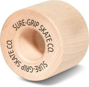 Sure-Grip Factory OEM Wood Wheels - Slick Wood Wheels for Indoor Skating - Features 50mm Diameter and 38mm Width - Ideal for Spins and Slides - Precision Style Wheels - Comes in Pack of 8