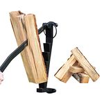 Wall Log Splitter,CEIEVER Firewood Kindling Splitter Wood Splitter Wall Mounted for Medium and Small Wood Manual Wood Splitter Manual Log Splitter Firewood Cutter for Indoor Outdoor (A)