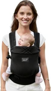 GROWNSY Baby Carrier Newborn to Toddler (Black)