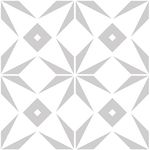 Create Your World Patio Tile Reusable Stencils for 30cm, 45cm and 60cm Garden slabs, Walls, Floors & Furniture Casablanca Design (30CM X 30CM)