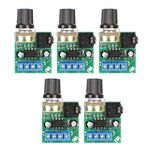 5PCS Mini Amplifier Board, LM386 Audio Amplifier Board, DC 3V to 12V Digital Stereo Power Amp, 0.5W to 10W Power, for Speaker Sound System DIY