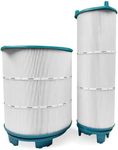 Hurricane HF-STR-SET Advanced Pool Filter Cartridge Inner and Outer 21" Set - Replacement for Sta-Rite 25021-0200S & 25022-0201S System 3 S7M120 Set