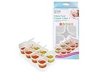 First Steps Baby Weaning Food Freezing Cubes Tray Pots Freezer Storage Containers BPA Free