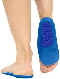 Envelop Gel Orthotics for Women and Men - Shoe Heel Insoles for Running, Hiking - Heel Cup Cushion Half Inserts - Reduce Foot Pain from Plantar Fasciitis, Spurs, Achilles and Arch Issue