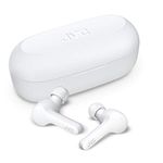 JVC Gumy Truly Wireless Earbuds Headphones, Bluetooth 5.0, Water Resistance(IPX4), Long Battery Life (up to 15 Hours) - HA-A7T (Cocunut White)