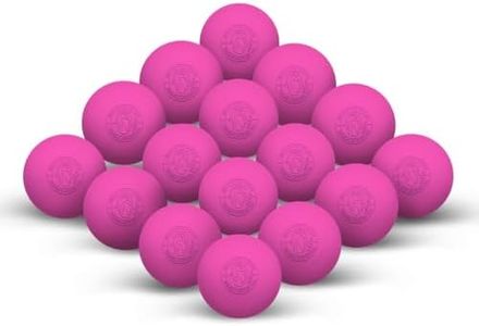 Shooter Bag of 25 Signature Premium Lacrosse Balls (Pink Shooter Bag)